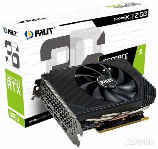 Palit rtx 3060 StormX 12GB Гарантия Trade In Компл