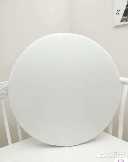 Простынь на резинке в детскую кроватку