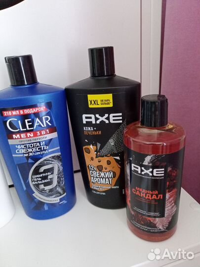 Гели для душа новые