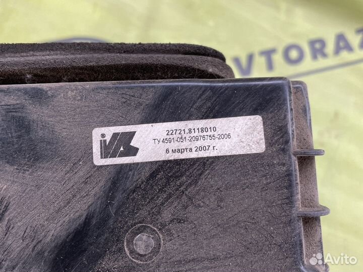 Корпус моторчика отопителя kia spectra