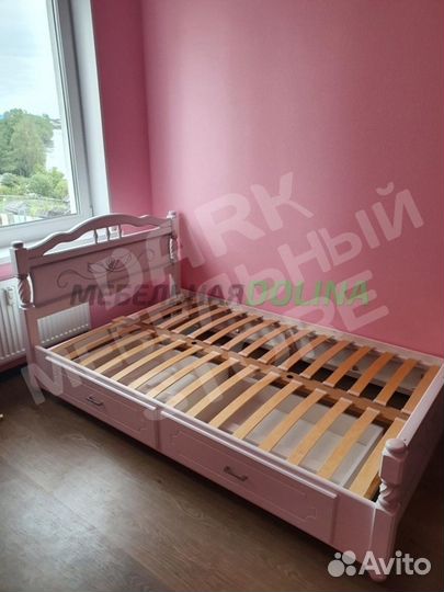 Кровать 120 массив