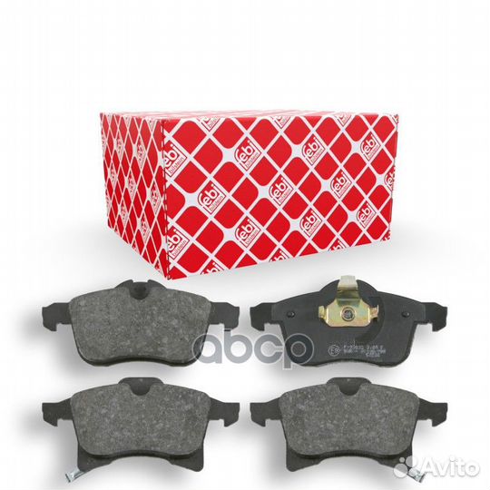 Колодки тормозные дисковые к-т перед 16491