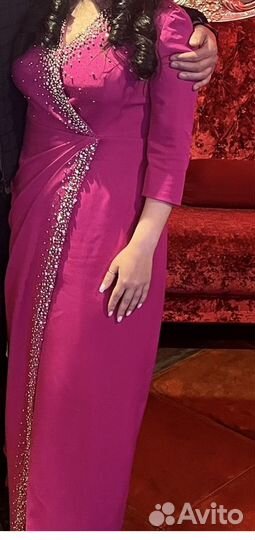 Вечернее платье в пол 48-50