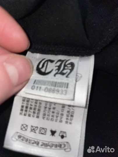 Chrome hearts футболка оверсайз