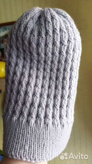 Шапка бини ручная работа