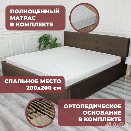 Кровать с подъемным механизмом