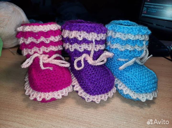 Пинетки детские) с 1 дня до 3 лет