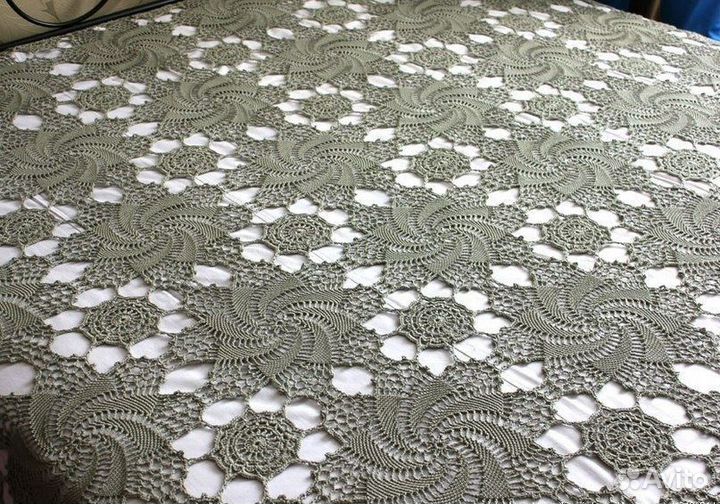 Вяжу покрывала, ковры, пледы, скатерти и многое др