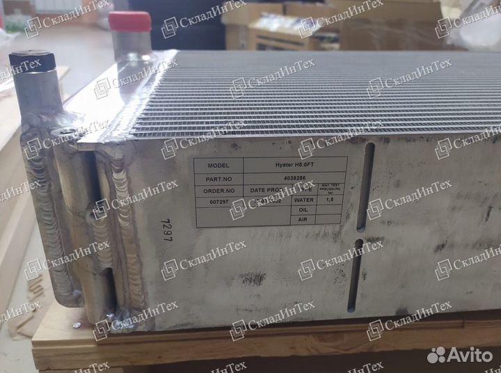 Радиатор Hyster 4038256 (H5.0FT)