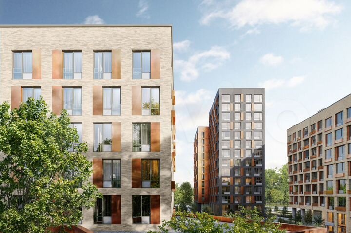 2-к. квартира, 66,3 м², 5/13 эт.