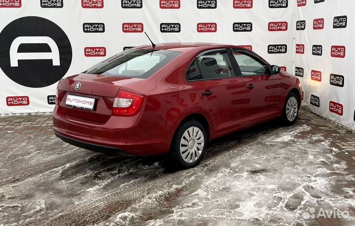 Skoda Rapid 1.6 МТ, 2014, 181 961 км