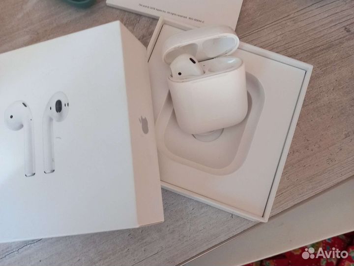 Беспроводные наушники apple airpods 2