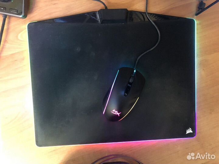 Клавиатура hyperx alloy fps pro, мышка и коврик