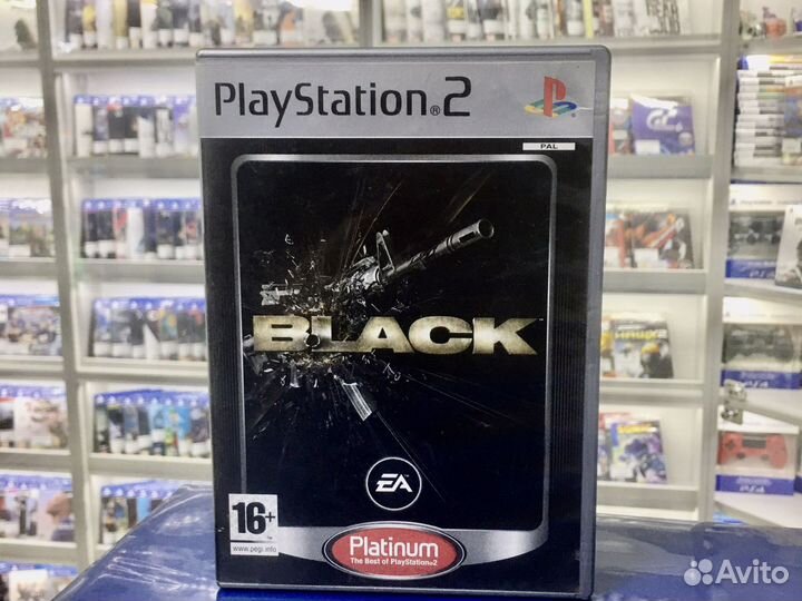 Диск для ps2 Black