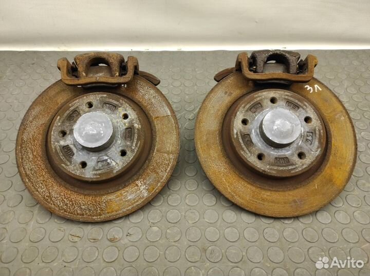 Тормозная система комплект задняя Renault Kangoo