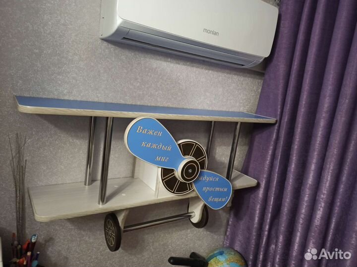 Полка детская самолёт