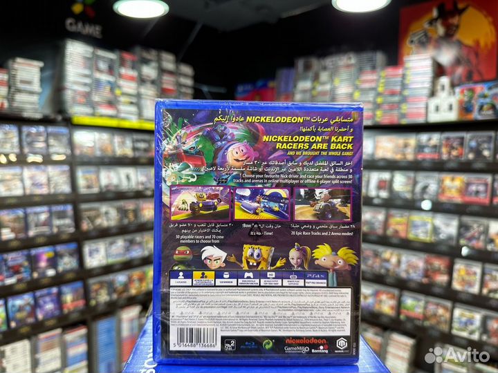 Игры для PS4: Nickelodeon Kart Racers 2: Grand Pri