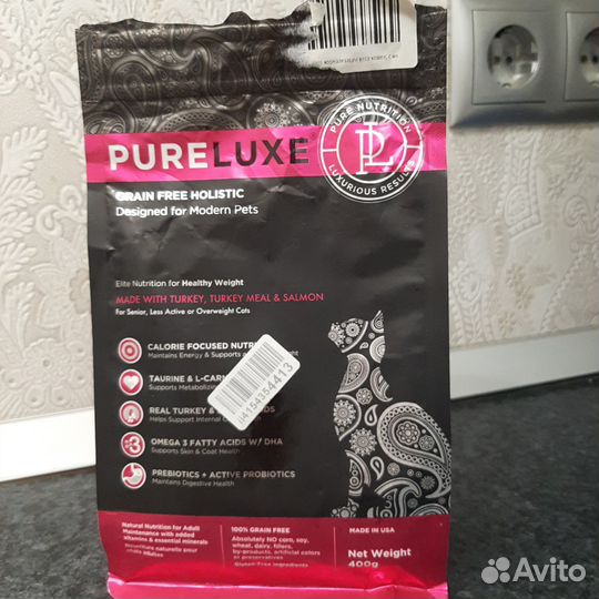 Корм для кошек Pureluxe
