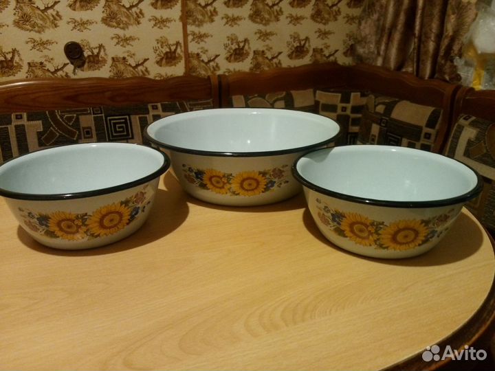 Набор эмалированной посуды СССР