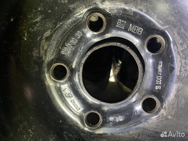 Диски с зимней резиной на opel R16