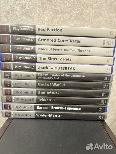 Sony playstation 2 (ps2) игры лицензия