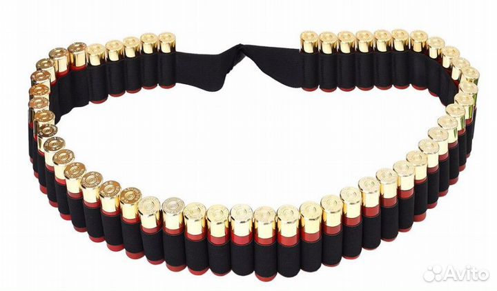 Патронташ на 50 патронов 12 16 20 калибра нейлон