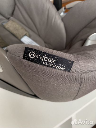 Автолюлька cybex cloud Z i-size с базой isofix