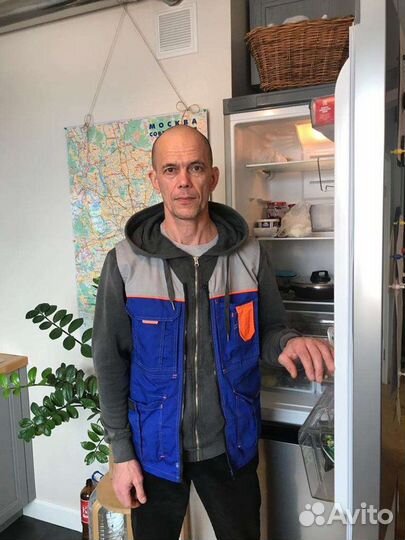 Ремонт двери, замена уплотнителя в холодильнике