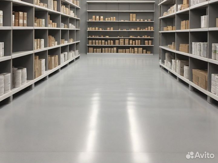 Полимерный пол для производства