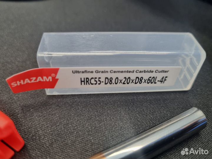 Фреза Концевая 8*20*D8*60мм 4F по металлу твердосп