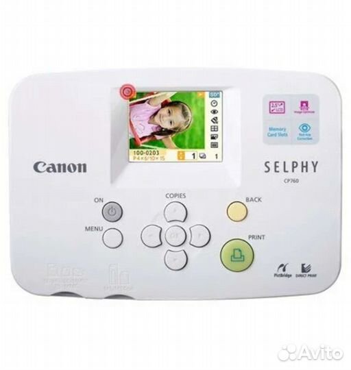 Принтер A6 Canon Selphy-CP760