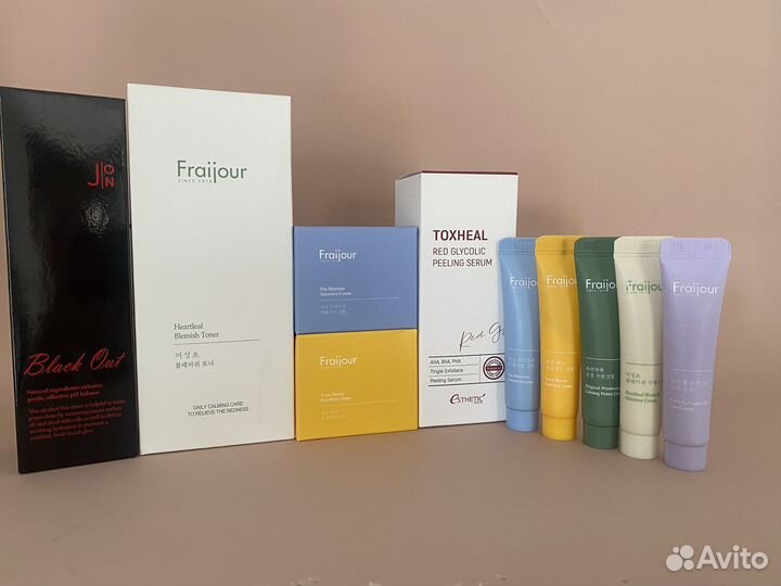 Остатки корейской косметики