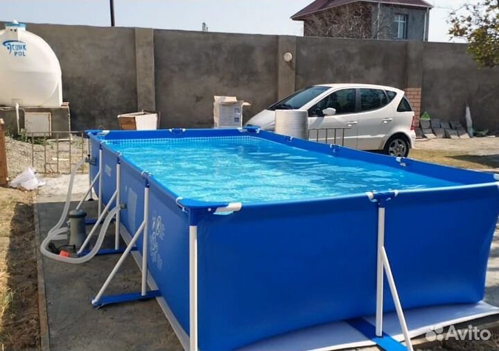 Кapкaсный баcсейн 450х220х84 см