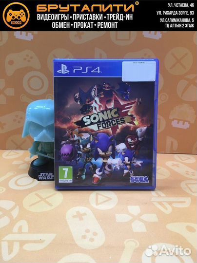 PS4 Sonic Forces (русские субтитры) б/у
