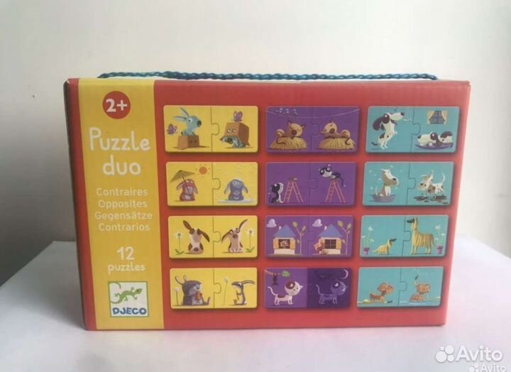 Пазл Djeco Duo противоположности