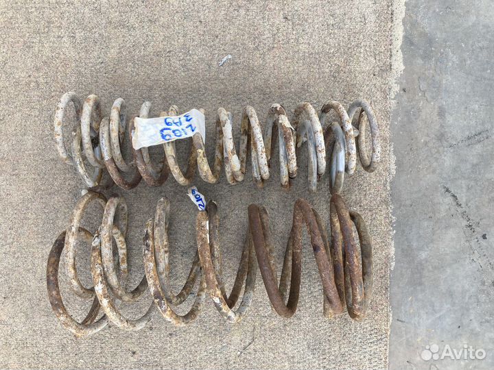 Пружины ваз передние задние на ваз 2109-2114