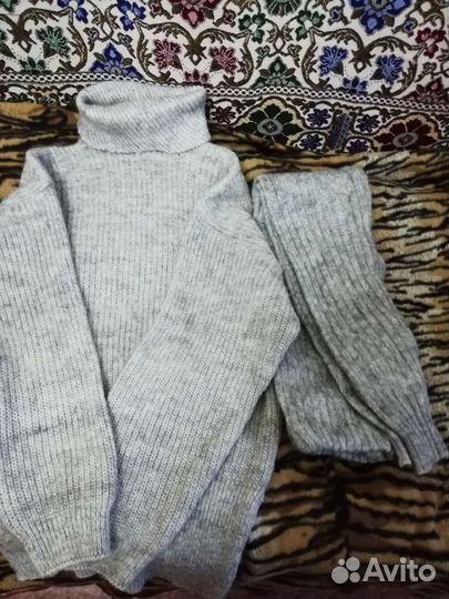 Вязаный комплект