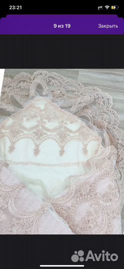 Конверт на выписку зимний для девочки