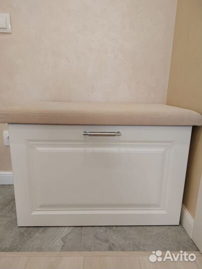 Обувница в прихожую белая