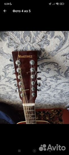 12 ти струнная гитара