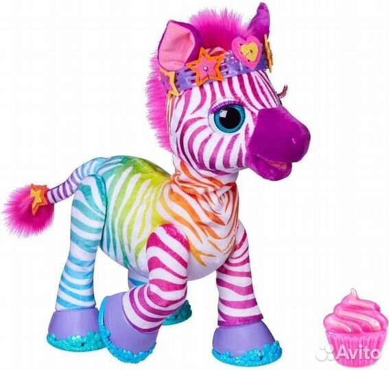 Интерактивная игрушка My Rainbow Zebra