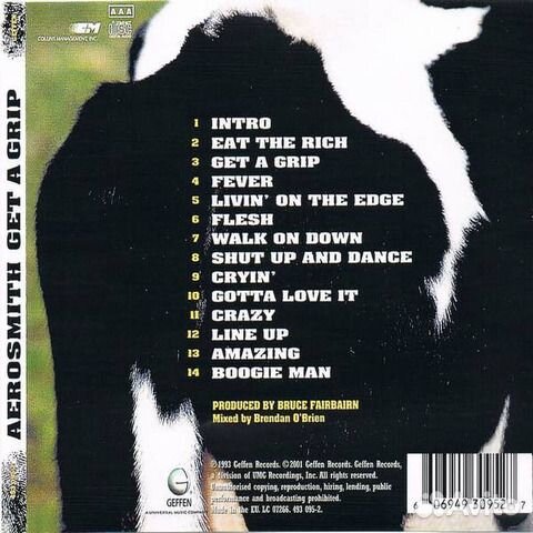 Aerosmith / Get A Grip (CD)