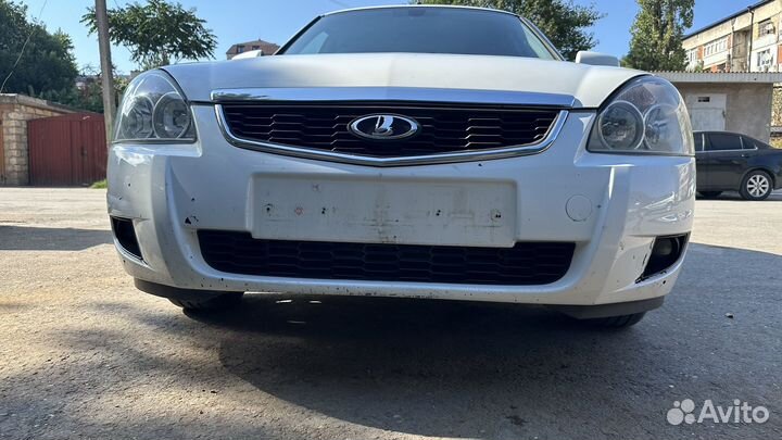 Передний бампер приора