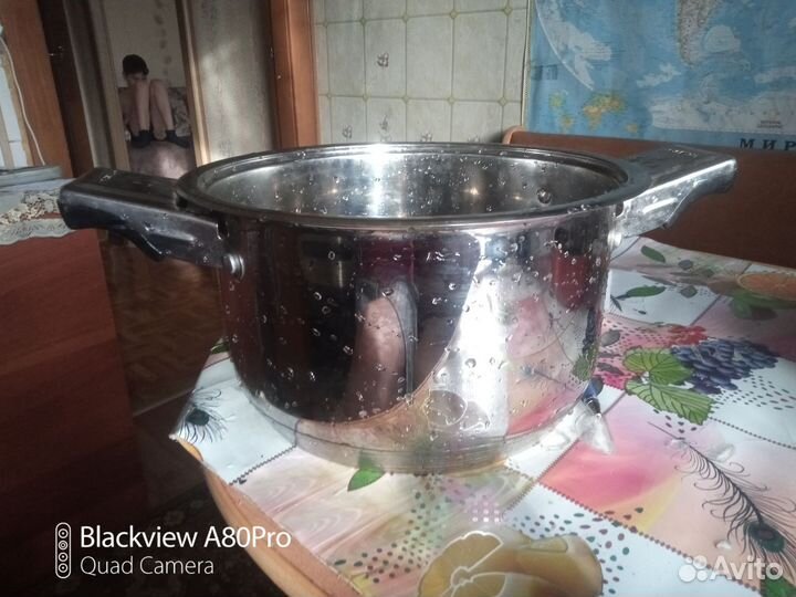 Кастрюля из нержавейки большая