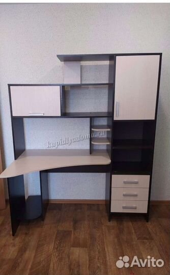 Компьютерный стол со шкафом бу венге