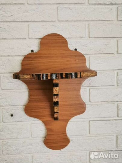 Полка настенная деревянная