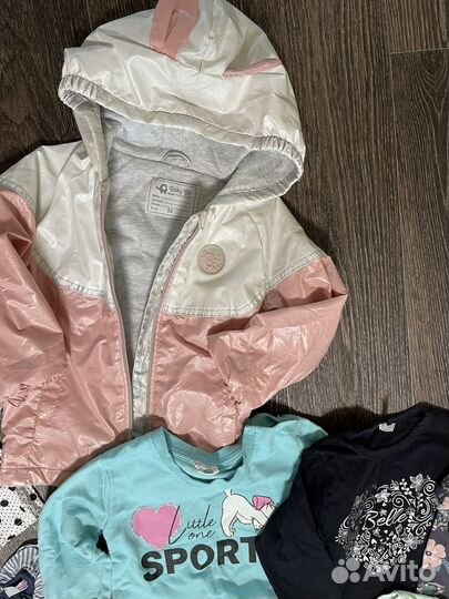 Вещи пакетом на девочку 92