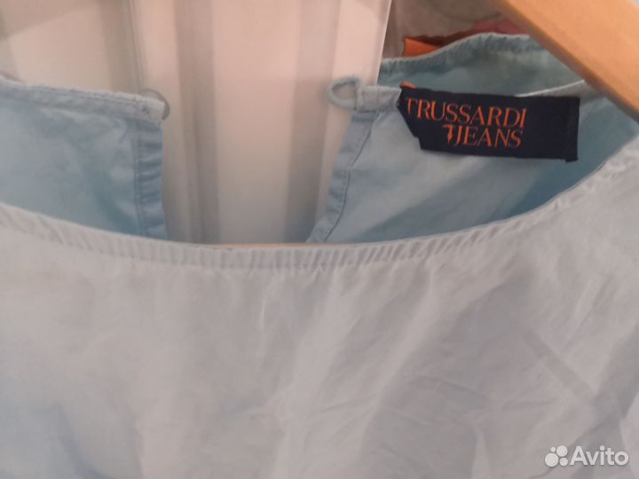 Блуза хлопок Trussardi jeans 44-46