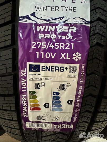 Tourador Winter Pro TSU1 275/45 R21 и 315/40 R21 113U