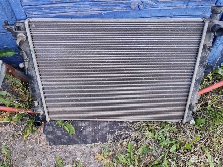 Радиатор охлаждения на hyundai ix35